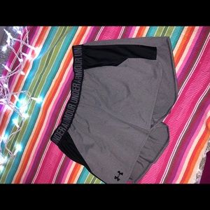 Under armor track shorts